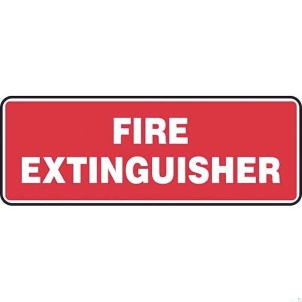 Accuform FIRE SAFETY SIGN 5 X 14 MFXG577XL MFXG577XL - main